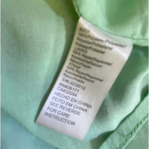 Sexy Green Medium Floral Spaghetti Strap Maxi Dress Chiffon boho Prairie Y2K - Picture 7 of 8